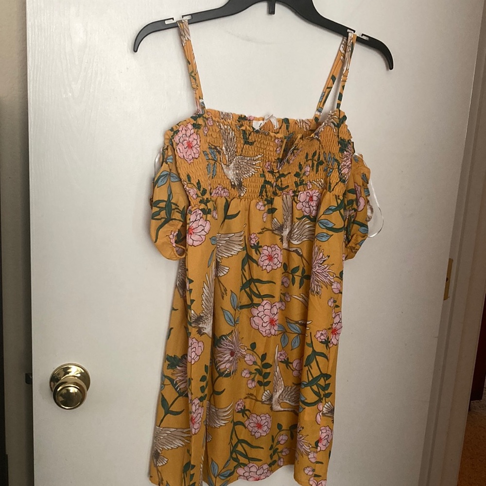 Off the shoulder dress